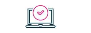 Travel approvals event technology icon